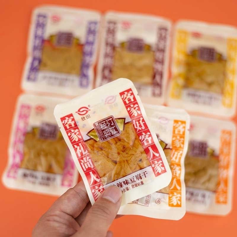 欣田长汀豆腐干福建龙岩闽西客家特产豆干混搭五香高蛋白汀江经典
