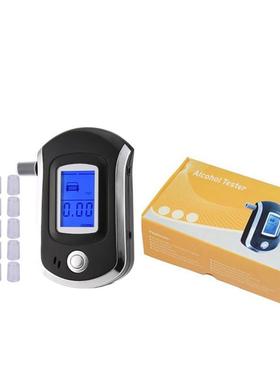 厂家直销AT6000汽车酒精测试仪便携式酒精测试器吹气酒后检测仪