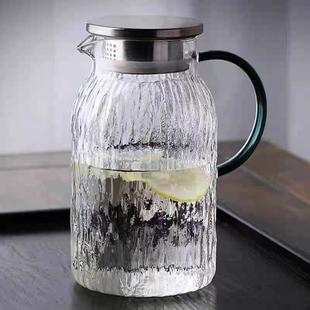 冷水壶玻璃耐热高硼硅凉水壶家用大容量果汁壶泡茶壶扎壶餐厅水壶