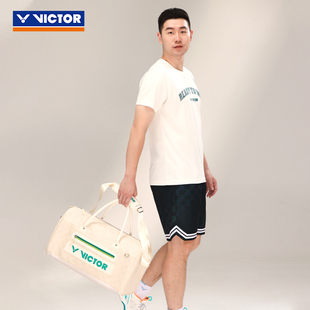 威克多VICTOR胜利BG5520羽毛球包单肩斜跨大容量独立球拍层鞋仓