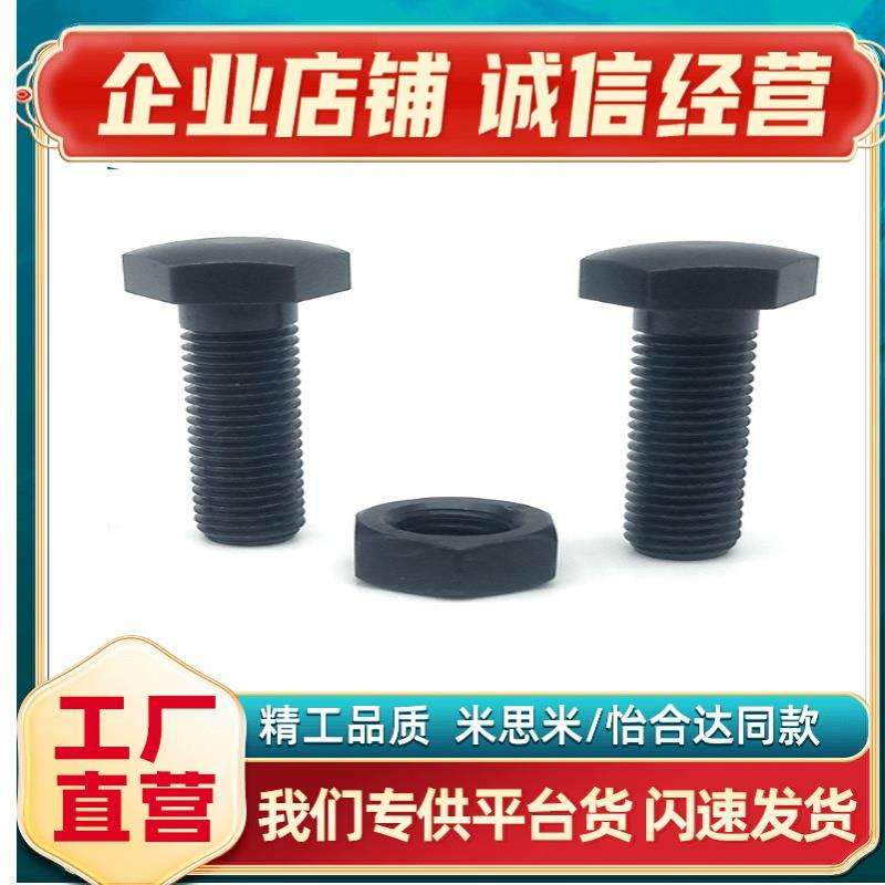 PBE3/STBB8/10/12/16-30碳钢粗牙头部R型定位螺栓发黑调整螺钉