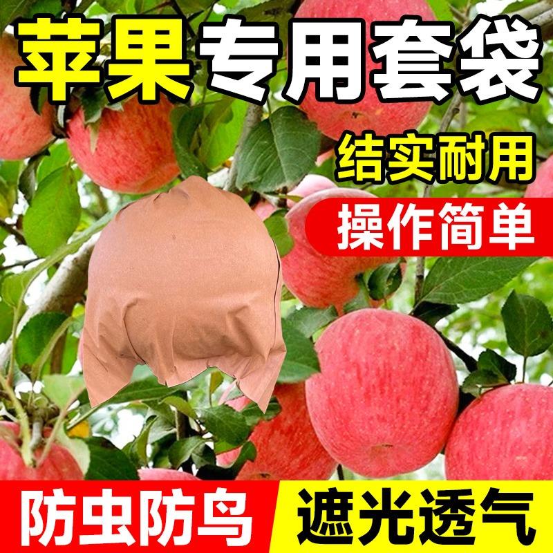 苹果套袋红富士水果套袋果蔬袋草莓葡萄桃子专用纸袋防虫防鸟神器