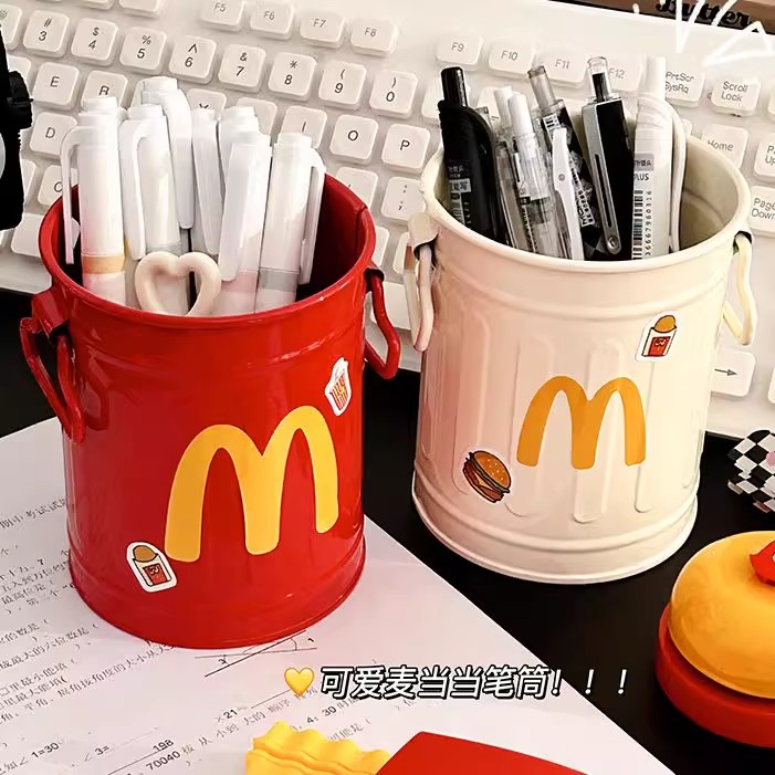麦当当可爱创意笔筒文具收纳盒