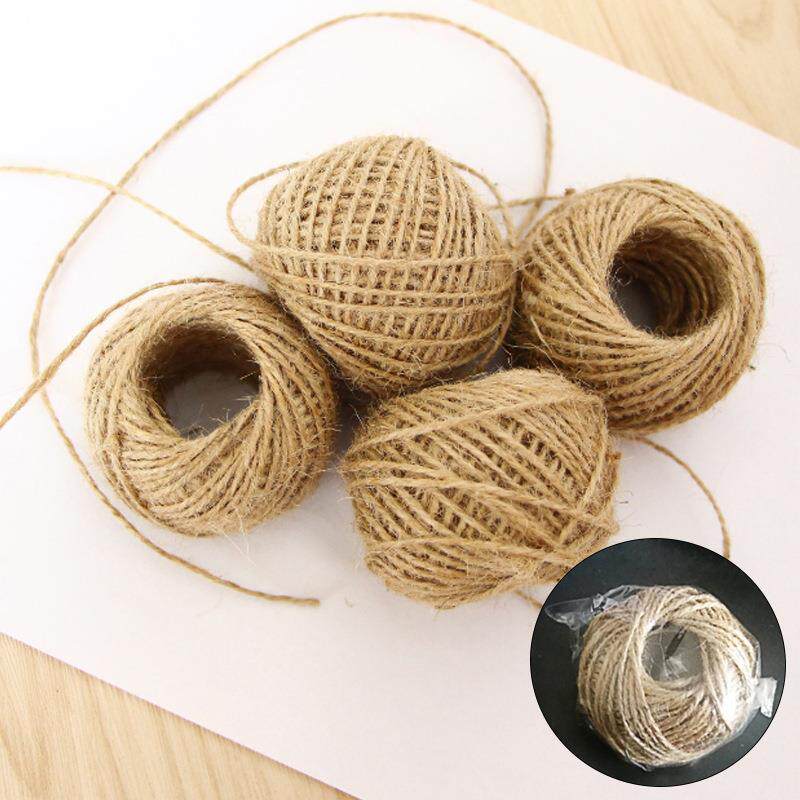 30米diy照片墙装饰挂绳猫抓板绳挂墙绳子原色麻绳