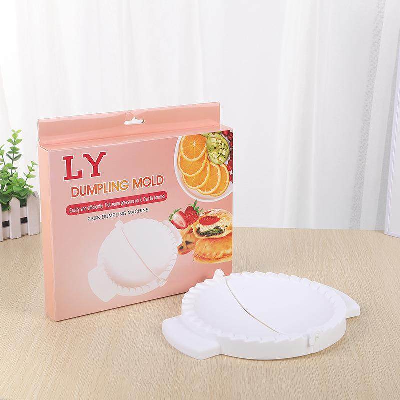 现货热销厨房法宝手动包饺子器饺子模结实耐用捏水饺饺子夹模具