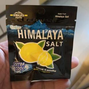 /大马碧富牌咸柠檬薄荷糖 海盐润喉糖himalaya salt盐糖果