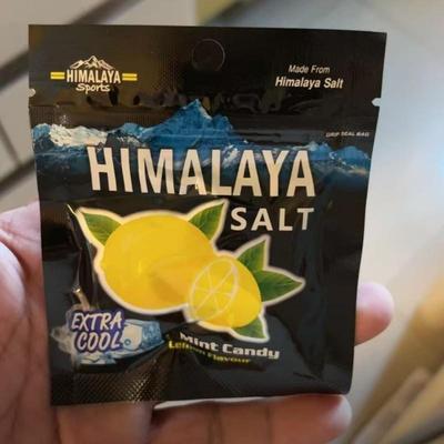 /大马碧富牌咸柠檬薄荷糖 海盐润喉糖himalaya salt盐糖果