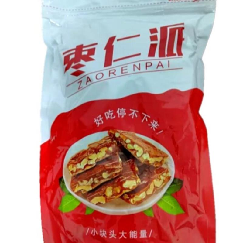 /枣仁派500g红枣夹核桃仁独立小包装无添加新疆特产真空装休闲零