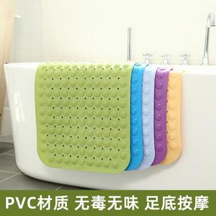 浴室防滑垫垫子家用脚垫地垫防滑垫淋浴房防摔酒店垫疏水吸盘厂家