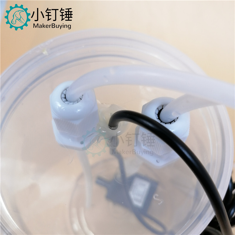 水冷循环水箱水桶 电脑手机设备水泵水管套装 升级版