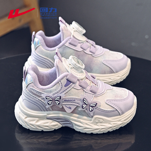 回力童鞋女童冬鞋2025新款冬季加厚保暖女孩二棉鞋儿童加绒运动鞋