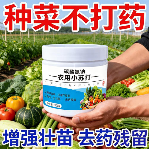 农用小苏打粉壮苗防虫增产