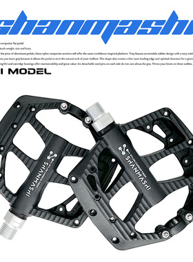 山马士NP-1 高强度尼龙脚板山地车轴承培林脚踏板 境外自行车脚踏