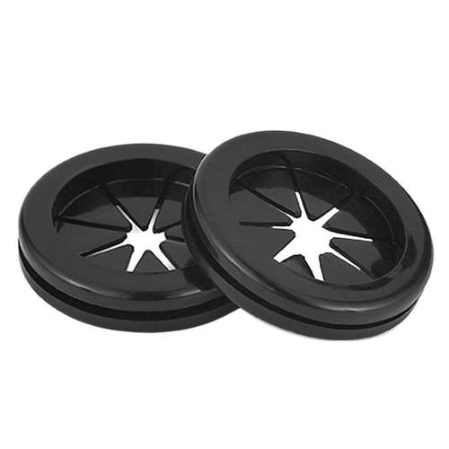 米字型免划双面护线圈出线环机箱橡胶圈配电箱密封防尘过线圈