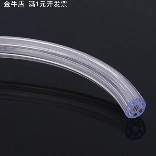 供应透明PVC莲藕管 PVC软管箱包手提软管Reach要求