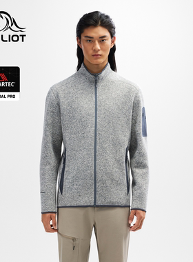 【P系列】伯希和Polartec Thermal Pro户外抓绒衣男款登山外套