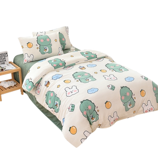 定做儿童加厚保暖牛奶绒被套单件珊瑚毛绒婴儿宝宝幼儿园被罩冬季