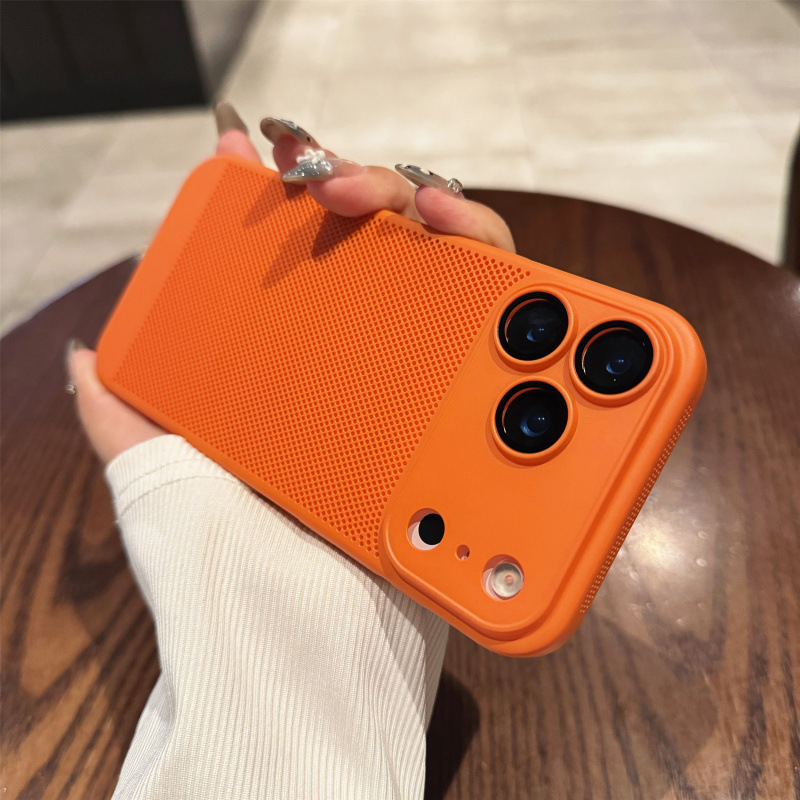 适用苹果17手机壳iPhone16promax镜头膜护镜PC网壳15Plus简约轻薄