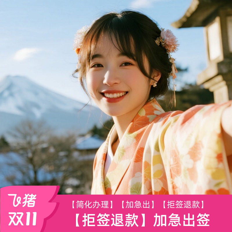 日本单次旅游签证上海送签