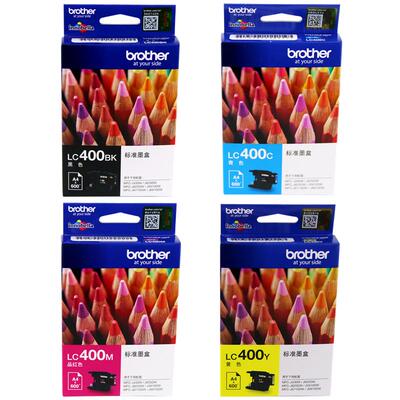 原装 兄弟 LC400 J430W J625W J825W J6710DW J6910DW 打印机墨盒