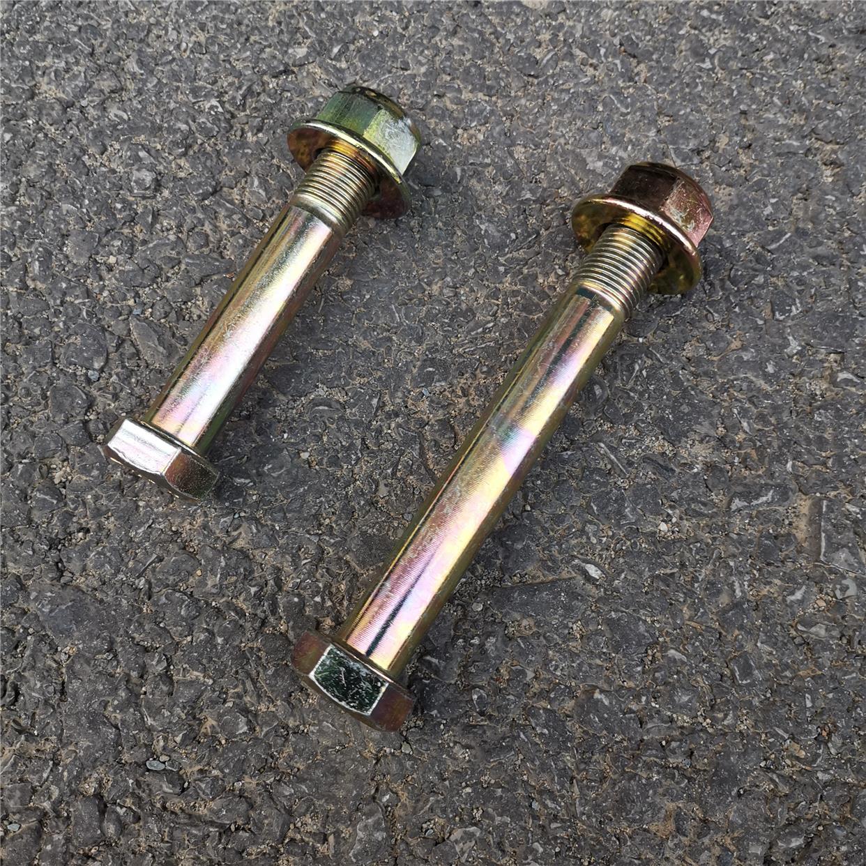 适用于货车欧曼汽车配件ETX前桥减震器螺丝GTL减振器销轴螺丝EST