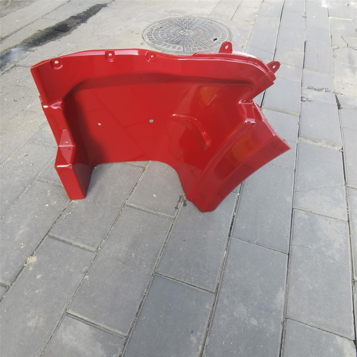 适配戴姆勒欧曼汽车货车新款2280 上车脚踏板护罩etx踏步外壳护框