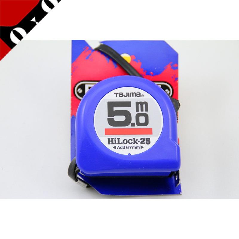 日本田岛TAJIMA J25-50 公制卷尺 5米 25mm加宽 进口尺带