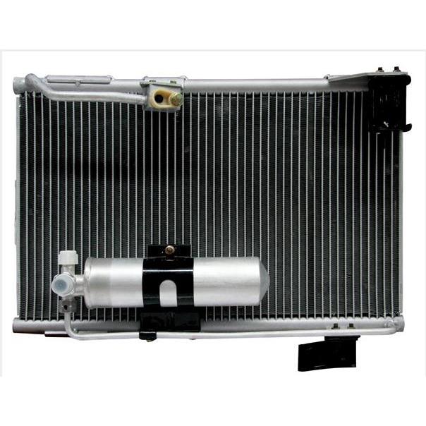 适配货车戴姆勒欧曼空调货车冷凝器总成空调散热器 风扇式冷凝器