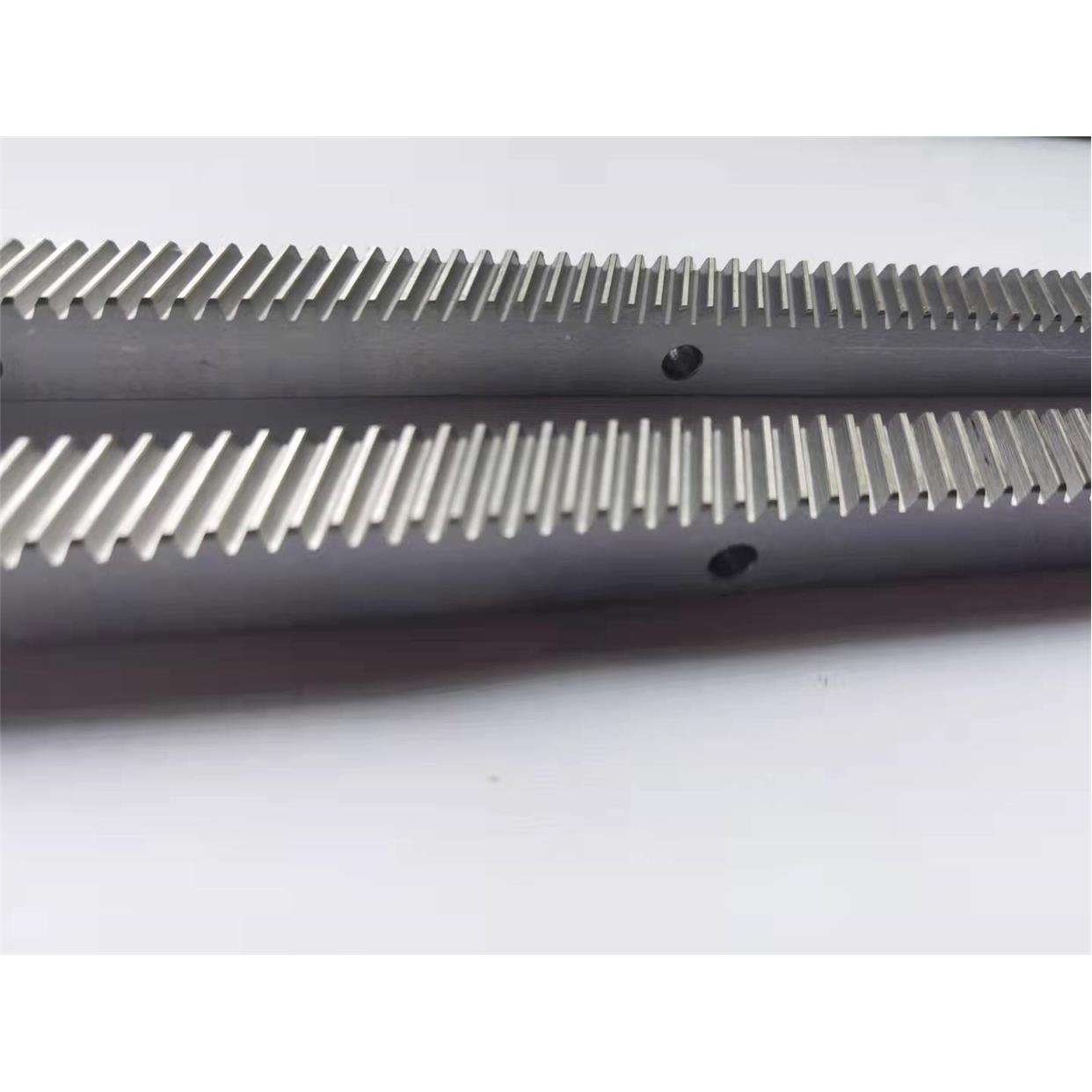 精铣平面磨斜齿条右斜齿轮雕刻机齿条1.5模2模3模数4模5模非标定