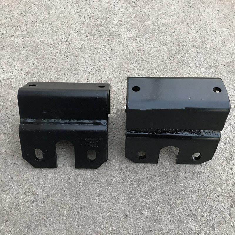 适用于欧曼汽车配件etx后悬限位块支架gtl钢板限位支架缓冲块est