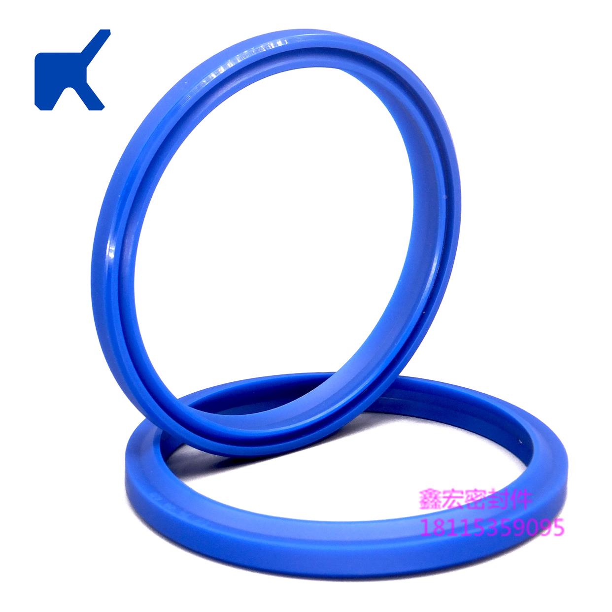 液压油缸油封DHS型105/110*115/120*6/8活塞杆轴用防尘密封圈件套