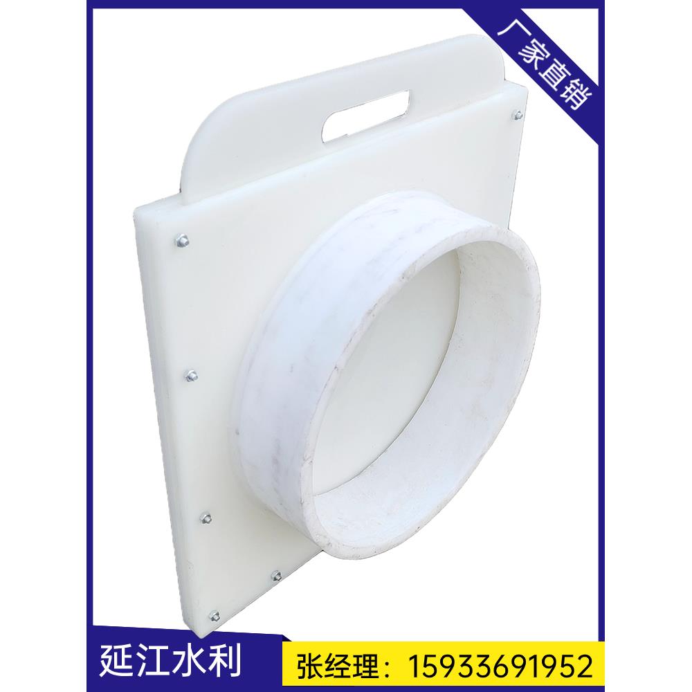 波纹管闸门300手提手动阀门DN300农田灌溉带套筒塑料阀门