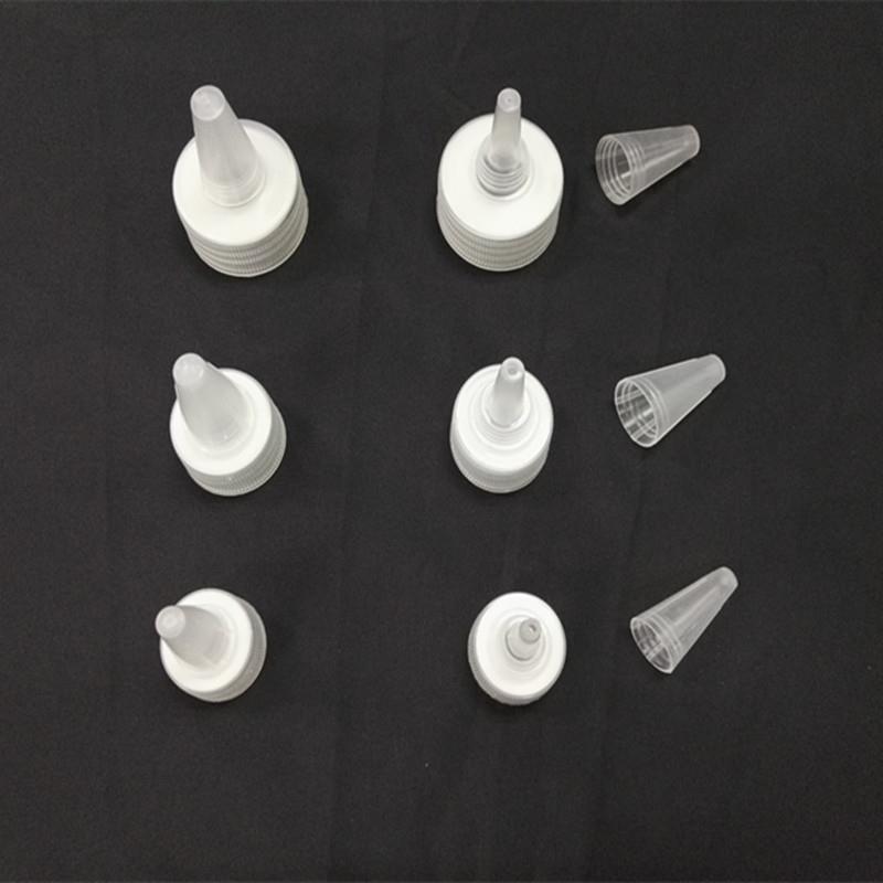 尖嘴瓶盖子 小油壶塑料瓶点胶瓶酒精瓶盖子200ML 500 1000毫升