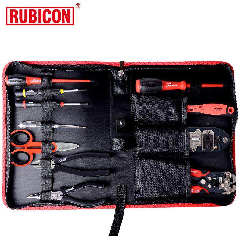 罗宾汉(RUBICON)RTS-12进口12件套专业网络维修工具组套装