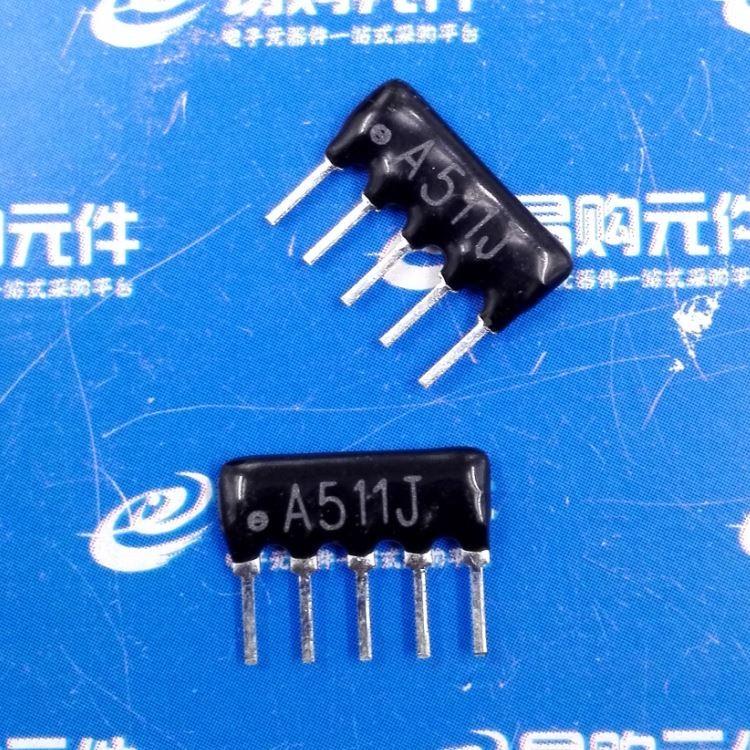 A05-511JP 510欧 A05-203JP 20K 5脚 直插排阻 精度5%