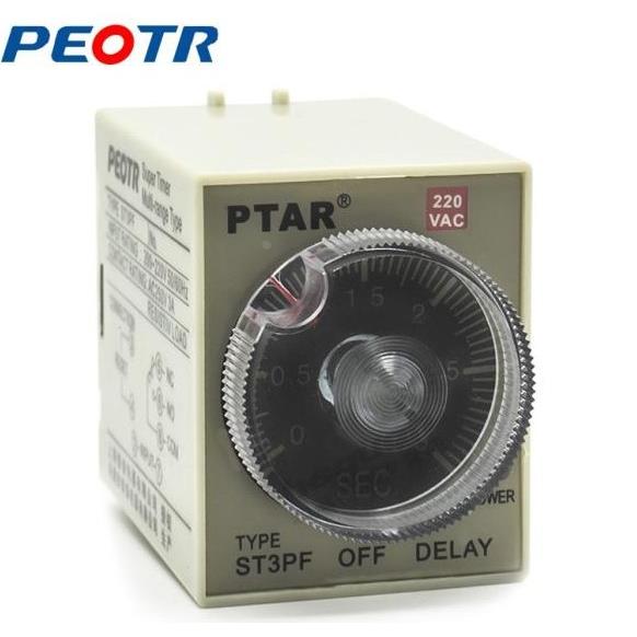 普正JSZ3F ST3PF T1 断电延时时间继电器 ACDC 24 110 220V