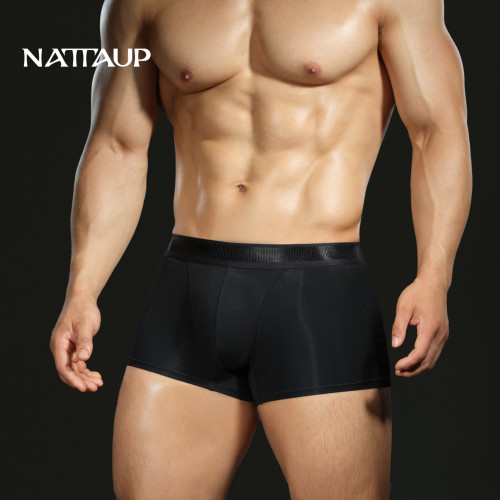 【2026年秋新品】NATTAUP B系列男内裤水渍罗纹100莫代尔平角裤