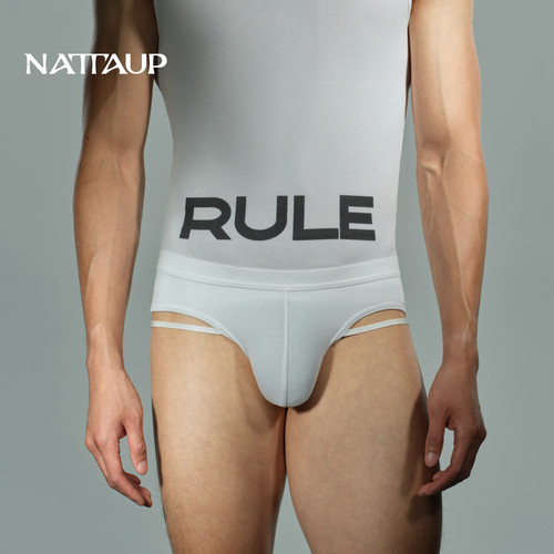 【2026秋新品】NATTAUP A系列男士细罗纹三角裤莫代尔透气舒适