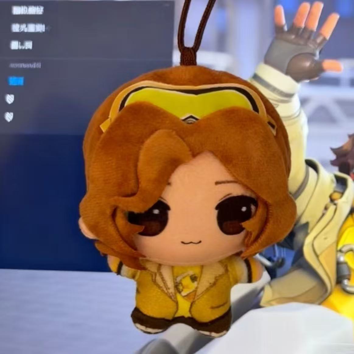 守望先锋玩偶周边探奇棉花娃娃可爱雾子10cm努努毛绒公仔女生礼物