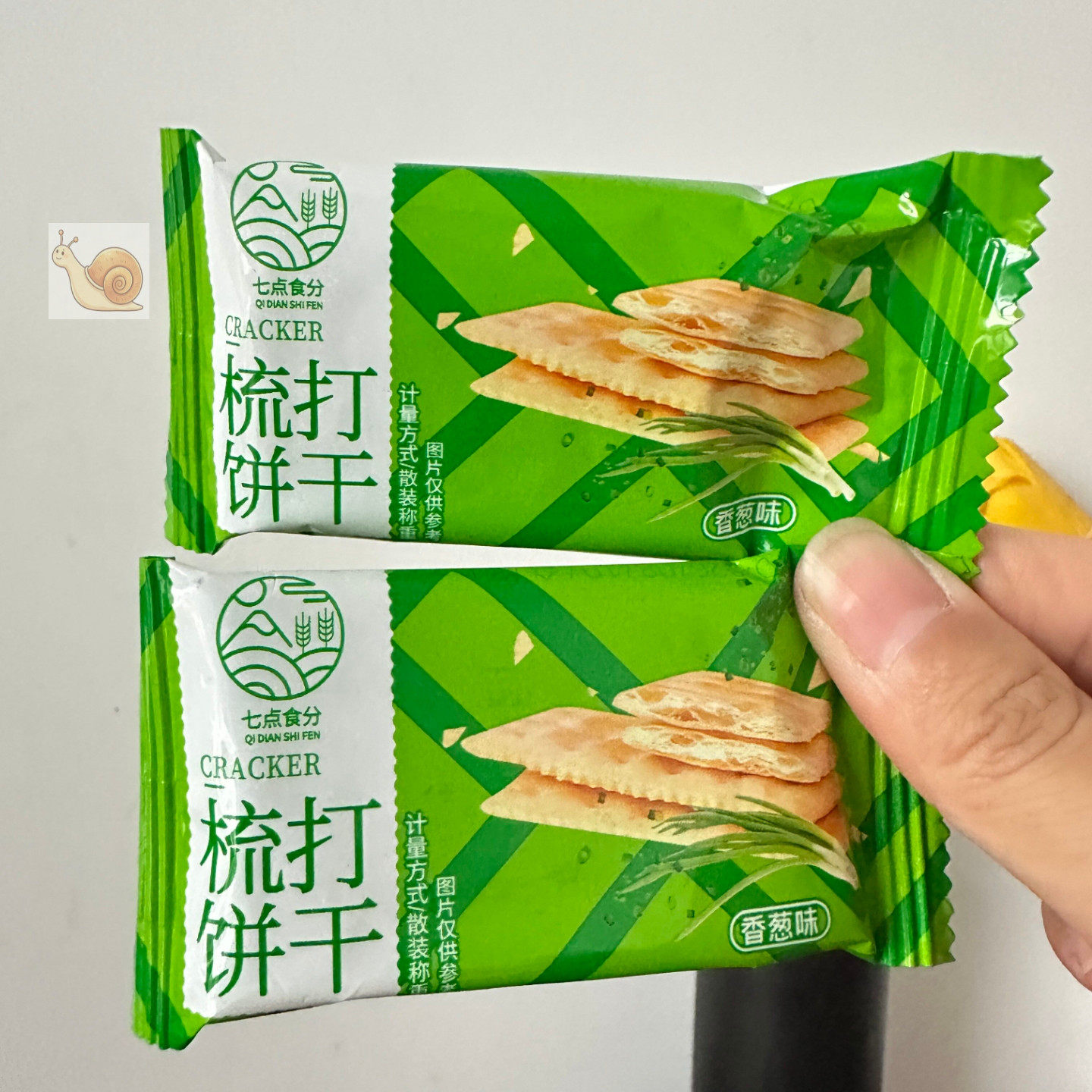 葱香葱苏打饼干整箱无蔗糖