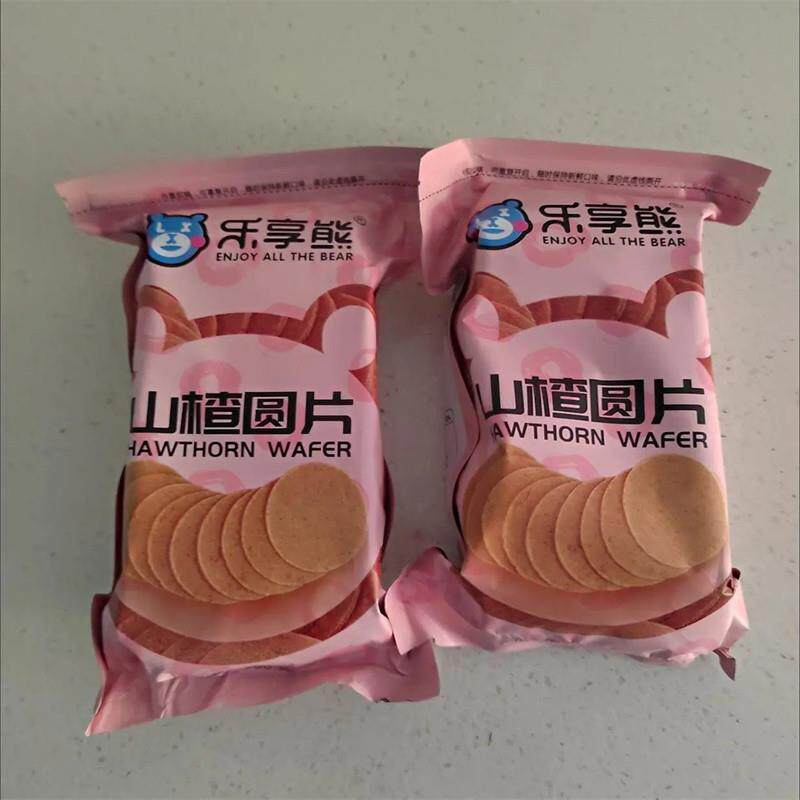 【乐享熊】山楂片500g青州特M产老式山楂圆片山楂饼干蜜饯果干零