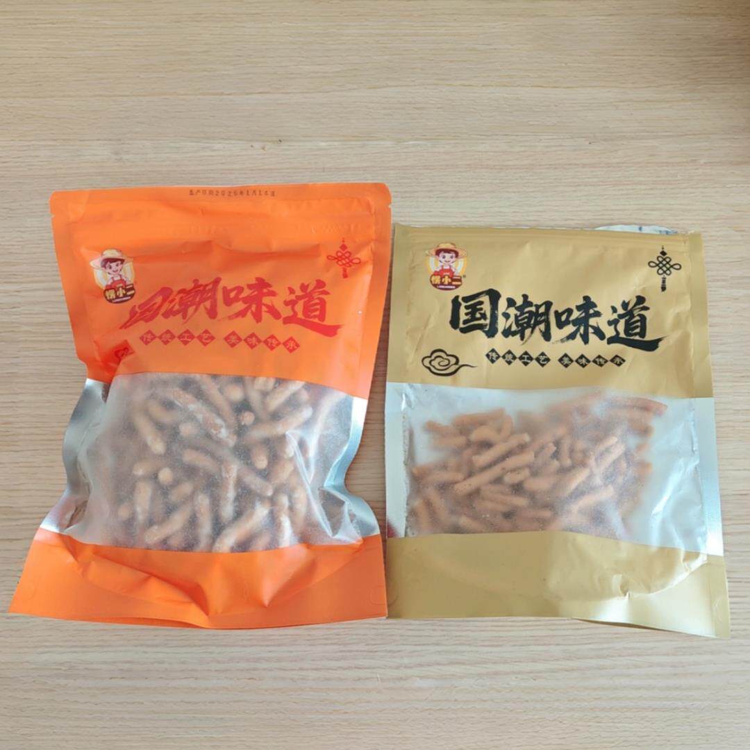 愣小二老式京果条手工糕点芝麻条甜味张木果子挂霜传统零食