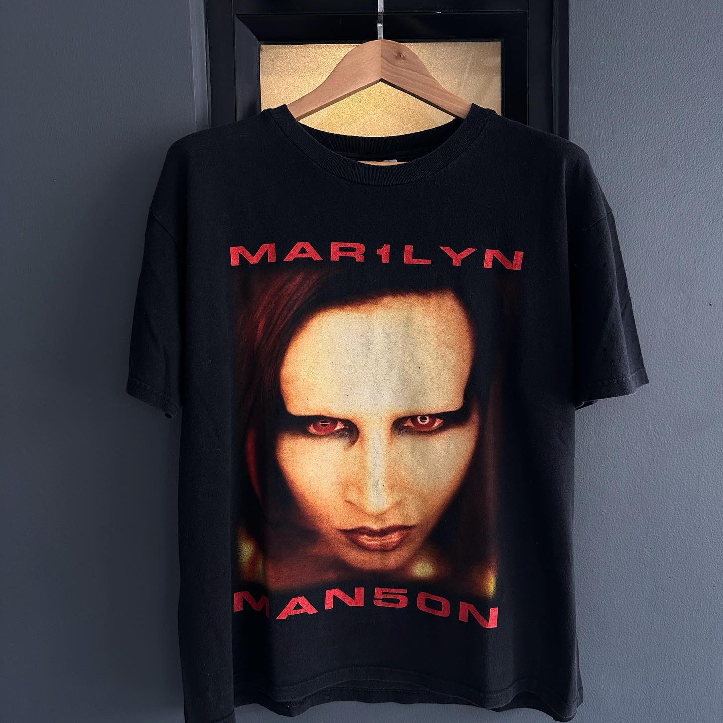短袖Marilyn美式复古T恤