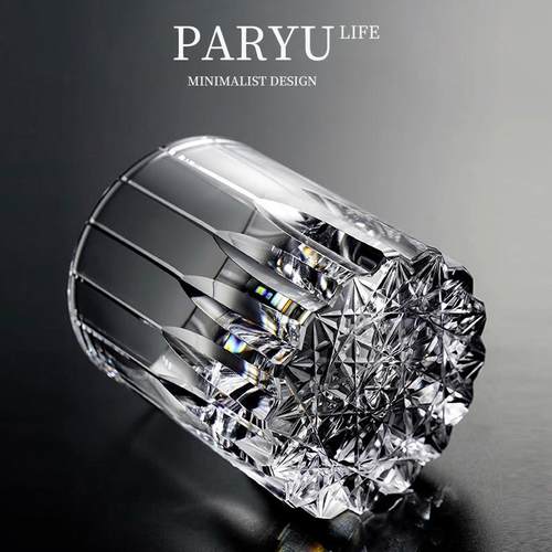 PARYU江户切子水晶星芒杯