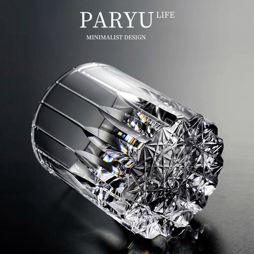 PARYU江户切子水晶星芒杯