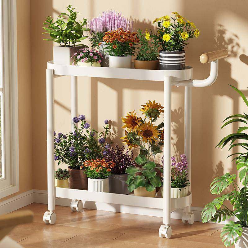 拉车套罩室内置物架简易花架万向轮阳台客厅收纳架多种颜色百搭花,厨房/烹饪用具,调料置物架,淘宝优惠券,粉丝福利购,淘宝优惠卷