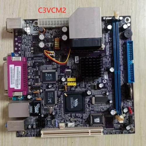 C3VCM2 C3VCM6-800m/1G集成CPU台式电脑工控机ITX迷你主板