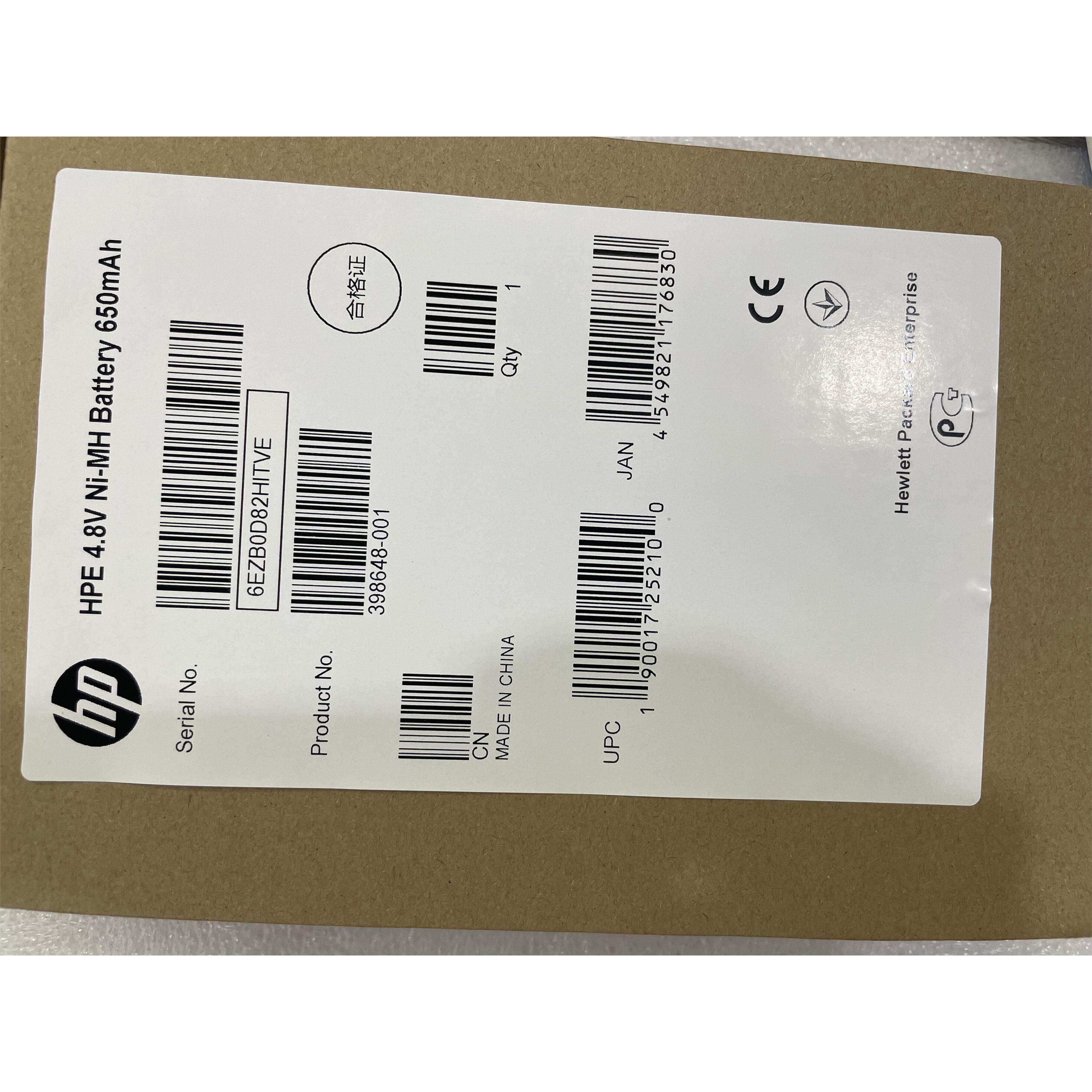 全新盒包装 HP P400 P800 阵列卡专用电池 398648-001 381573-001