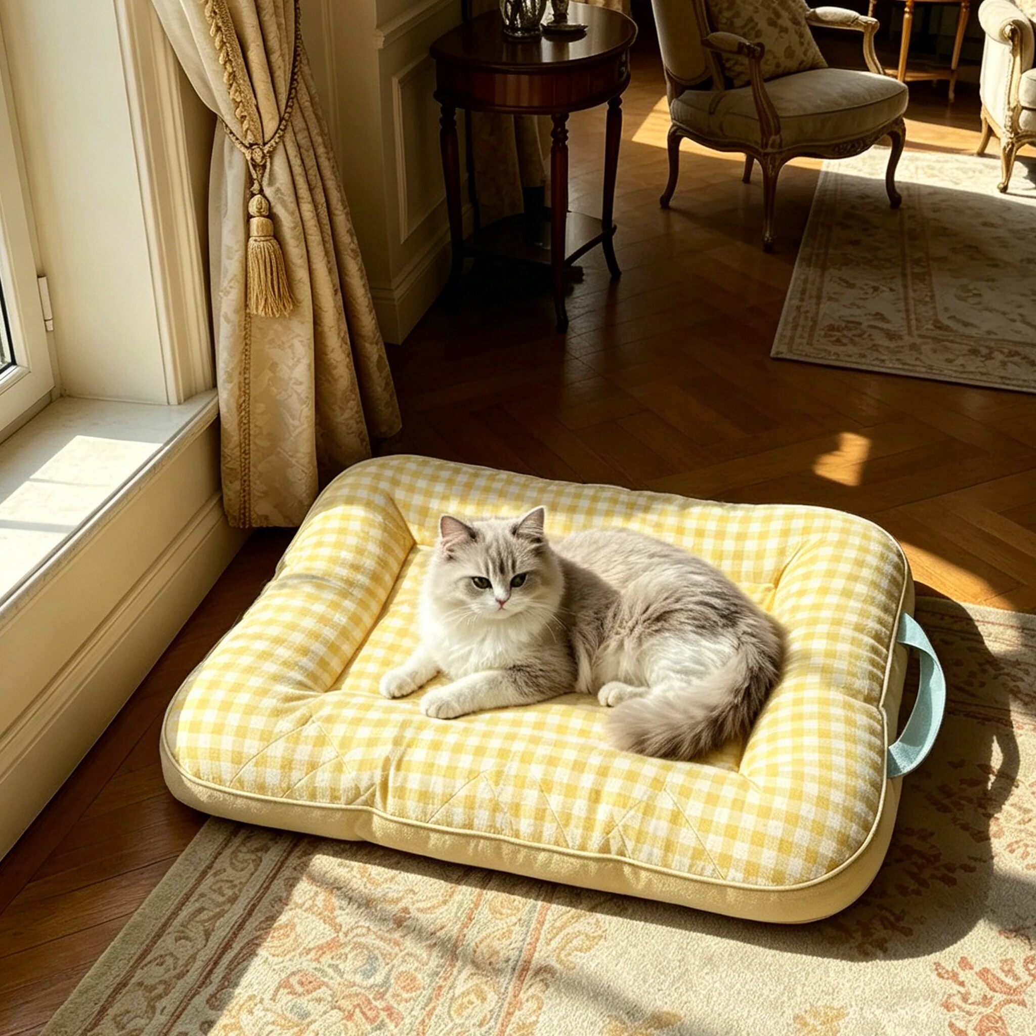 软垫猫窝四季通用猫猫睡垫猫垫子睡觉用小猫幼猫奶猫趴趴垫床垫厚