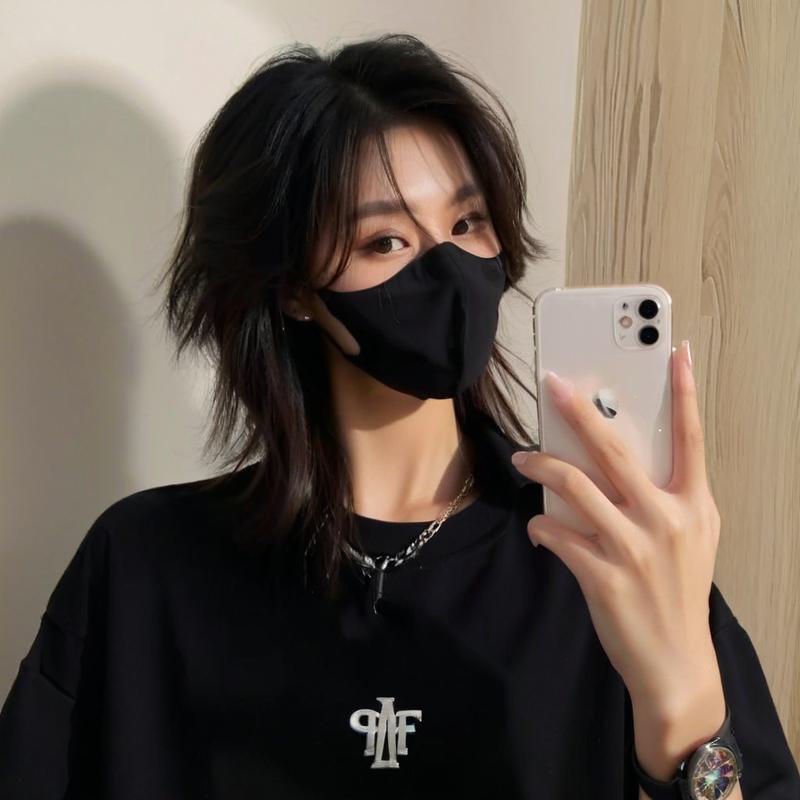 速卖通假发日系中长发狼尾新款鲻鱼头cos假发全头套源头工厂